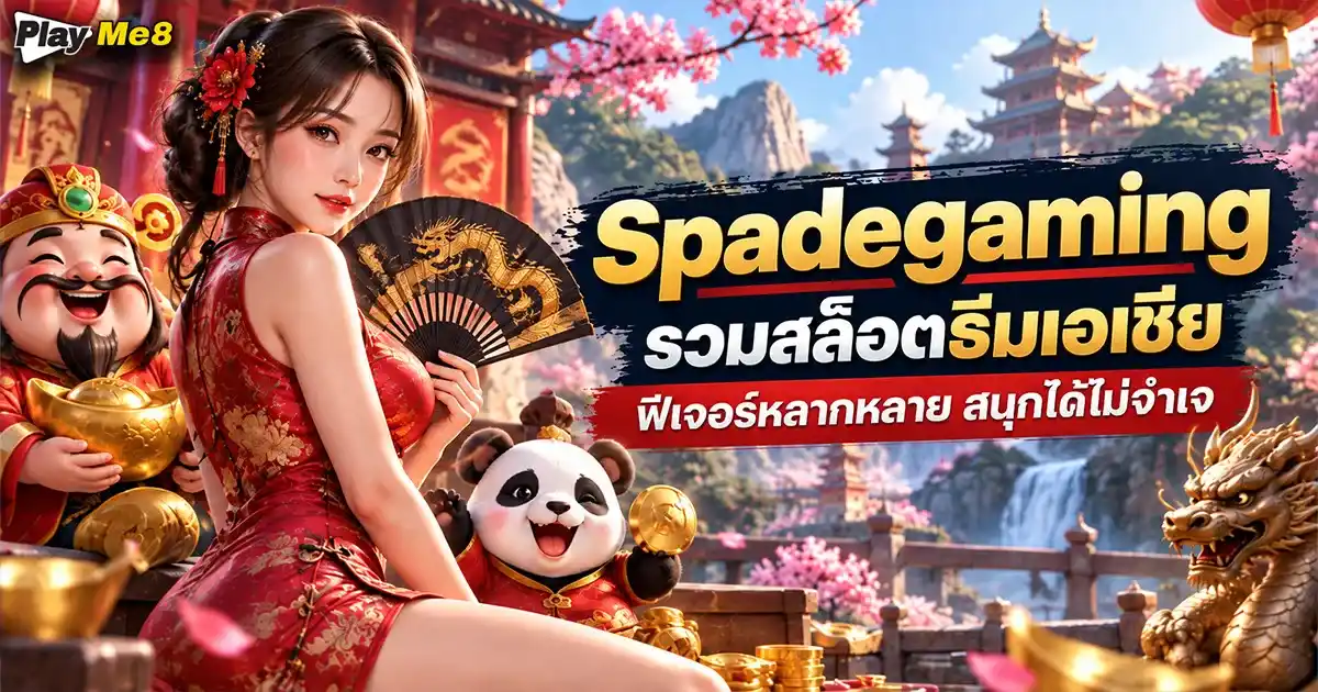 Spadegaming รวมสล็อตธีมเอเชีย ฟีเจอร์หลากหลาย สนุกได้ไม่จำเจ (1)