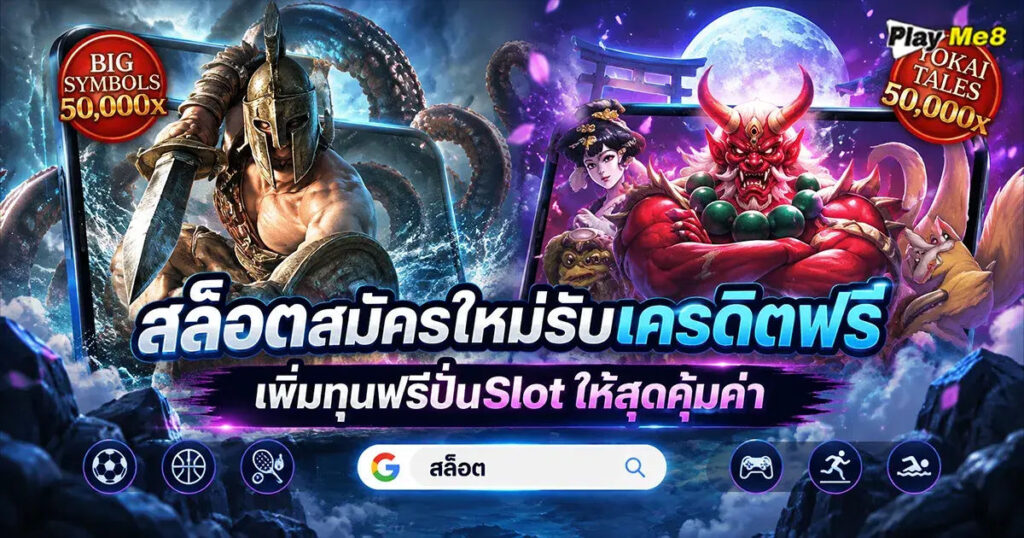 Playme8เครดิตสมาชิกใหม่