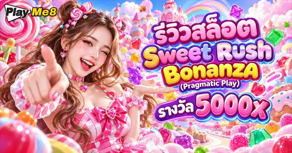 รีวิว สล็อต Sweet Rush Bonanza (Pragmatic Play)